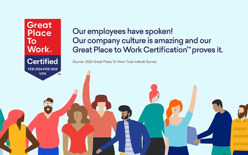 Great place to work certification image